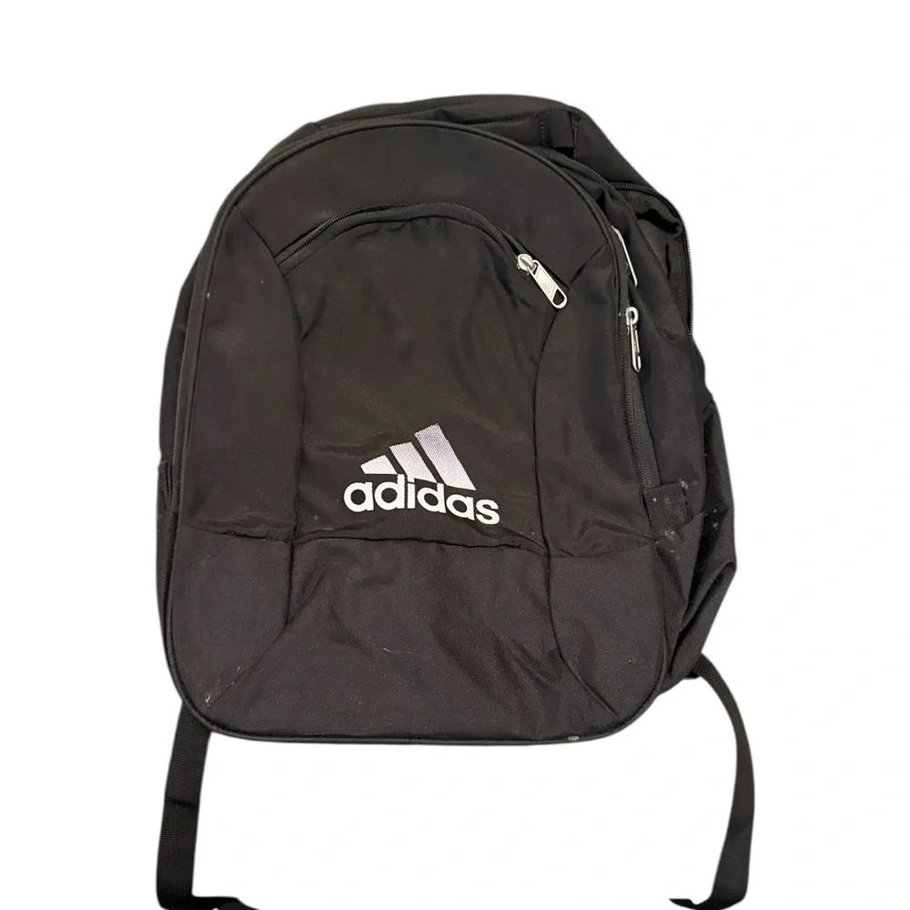 Adidas Men's Backpack in Black with White Logo